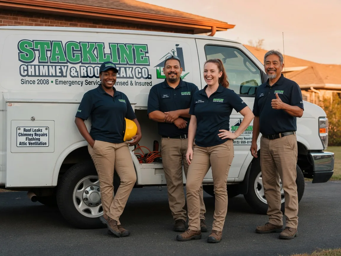 Chimney flashing repair company in Milton, KY